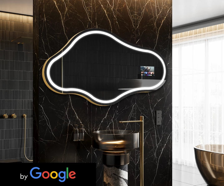 Irregular Magic Mirror LED Cold White 7000K C223 Google