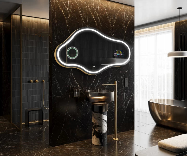 Irregular Magic Mirror LED Cold White 7000K C223 Google