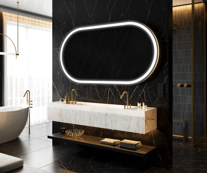 PremiumLine Illuminated Bathroom LED Lighted Mirror w/ Demister L230