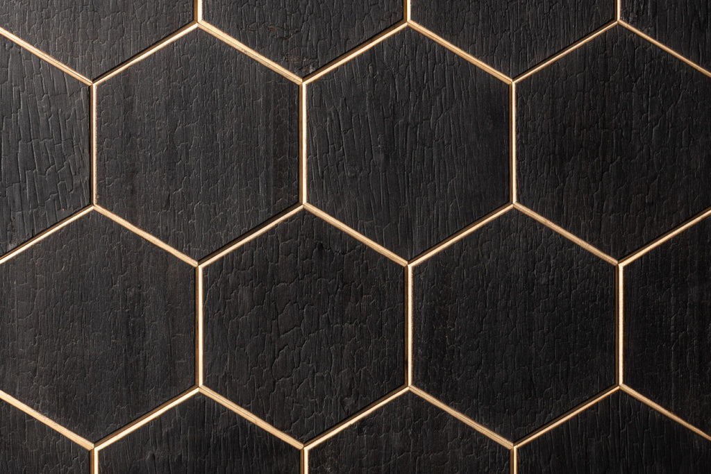 Promenade XL Abachi Yakisugi Wood Wall/Ceiling Panels