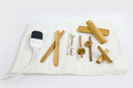set of wooden massage tools