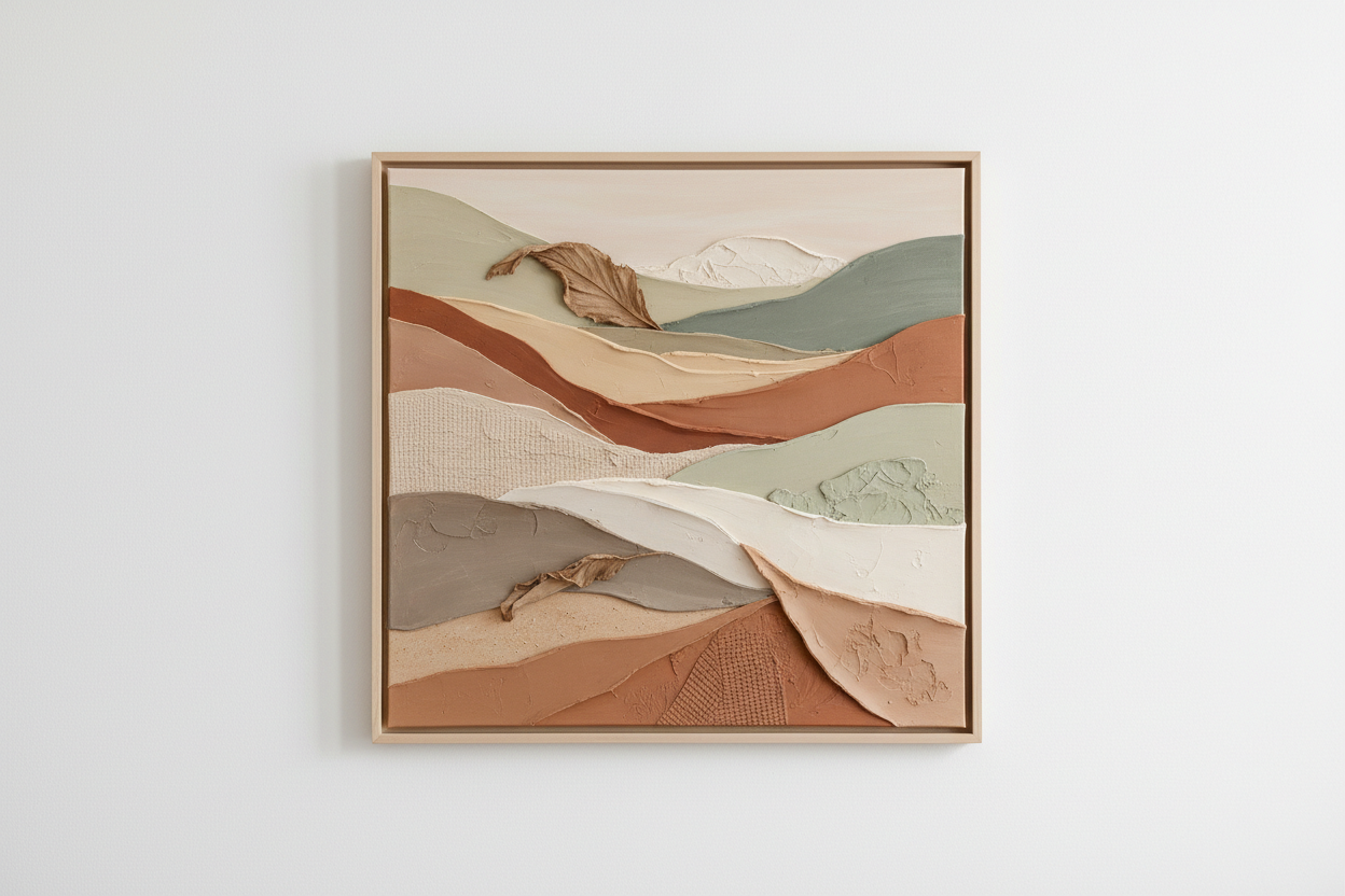 make it light earthy colors