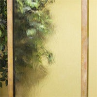 Clear glass surface