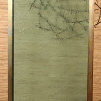 Green glass surface